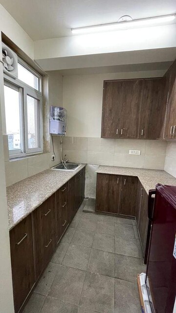 Kitchen in 2 BHK Builder Floor at Huda Market, Sector 31 – for Rent