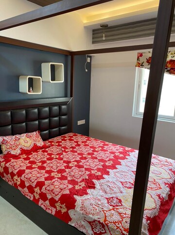 Bedroom in 3 BHK Apartment at Godrej Woodsman Estate, Hebbal – for Rent