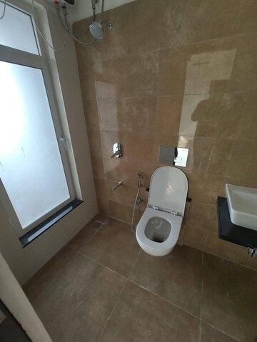 Bathroom in 1 BHK Apartment at Omkar Signet, Malad East – for Rent