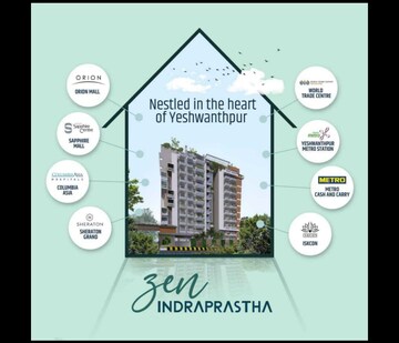 2 BHK Apartment – Exterior View View at Yeshwanthpur - for Sale