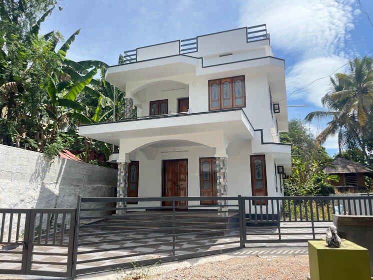 Exterior View, muthuvara 3 Bedroom 1450 Sq.Ft. Villa In Muthuvara Thrissur 8459526
