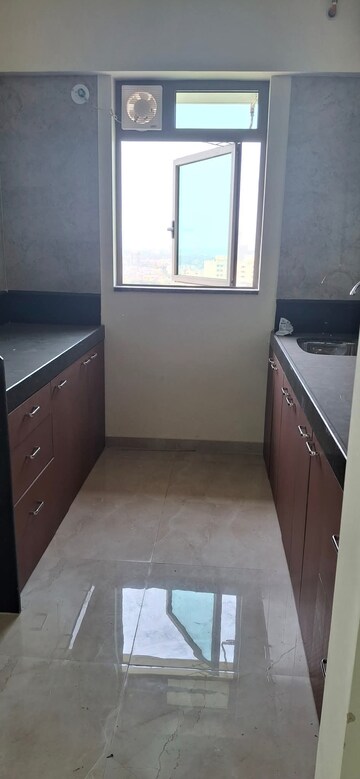 Kitchen in 2 BHK Apartment at Sheth Irene, Malad West – for Rent