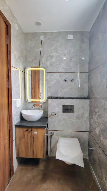 Bathroom in 3 BHK Builder Floor at M3M Atrium, Sector 57 – for Rent