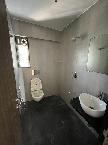 Bathroom in 1 BHK Apartment at Poonam Enclave, Goregaon East – for Rent