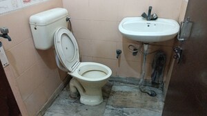 Bathroom in 2 BHK Builder Floor at Vaishali Sector 2 – for Sale