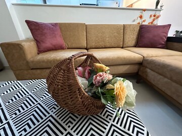 Living Room in 3 BHK Apartment at Godrej Prime, Chembur – for Rent