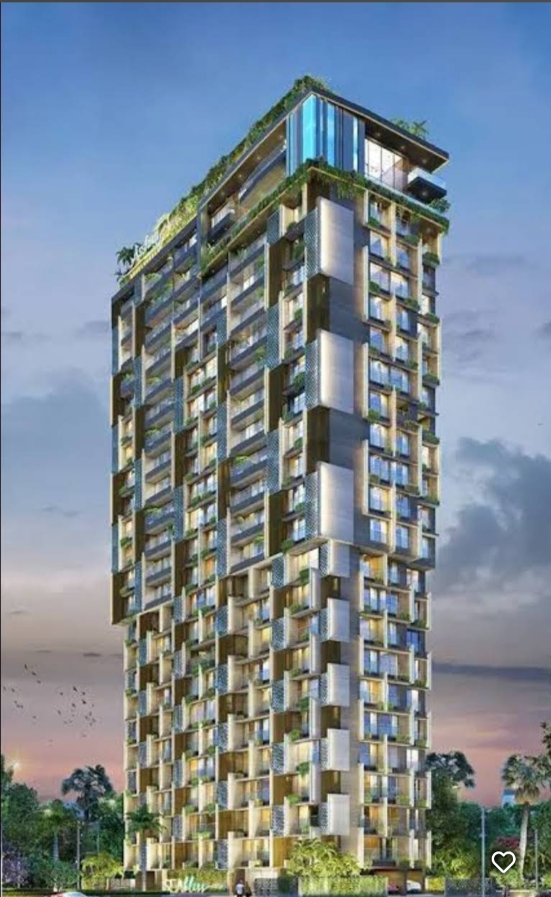 3 BHK + Pooja Room Apartment For Sale in Sea Bliss Versova