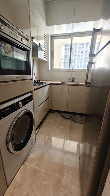 Kitchen in 1 BHK Apartment at Hiranandani Zen Maple, Powai – for Rent