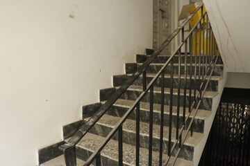 Staircase in 3 BHK Builder Floor at Bangur Avenue – for Sale