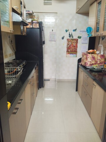Kitchen in 2 BHK Apartment at Riddhi Tower, Malad East – for Rent