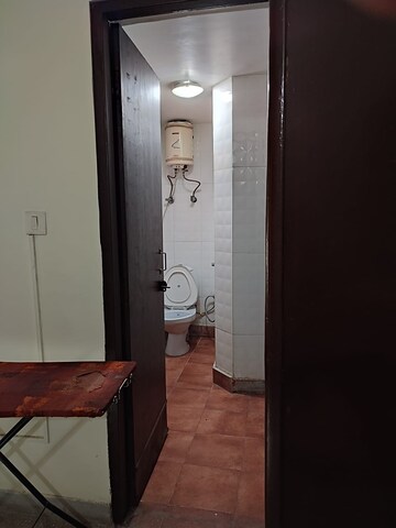 Bathroom in 3 BHK Apartment at Jnu Aravali Apartments, Sector 56 – for Rent