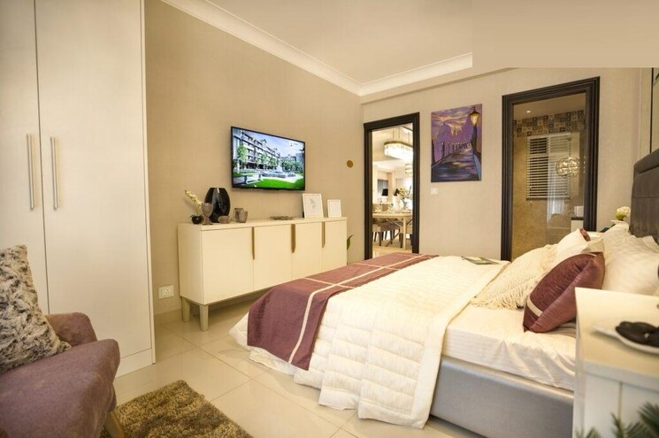 Bedroom, sushma-valencia 3.5 Bedroom 2200 Sq.Ft. Builder Floor In International Airport Road Zirakpur 8460248