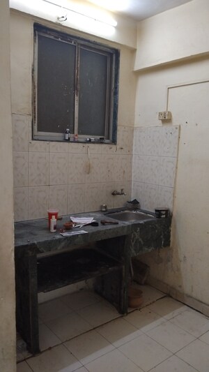 Bathroom in 1 BHK Apartment at Beena Apartment CHS, Kopar Khairane – for Sale