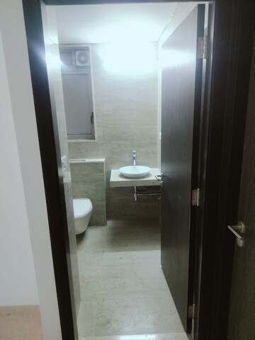 Bathroom in 3 BHK Apartment at Oberoi Sky City, Borivali East – for Rent