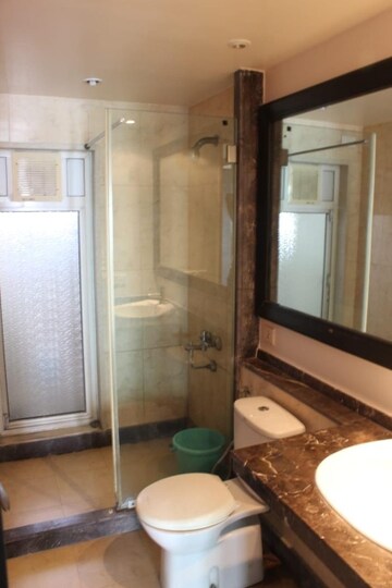 Bathroom in 5 BHK Apartment at Hiranandani Gardens Evita, Powai – for Rent