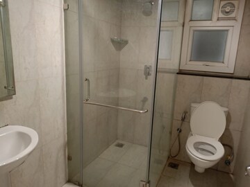 Bathroom in 3.5 BHK Apartment at Prestige High Fields, Gachibowli – for Rent