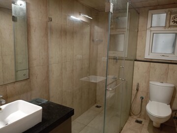 Attached Bathroom in 3.5 BHK Apartment at Prestige High Fields, Gachibowli – for Rent