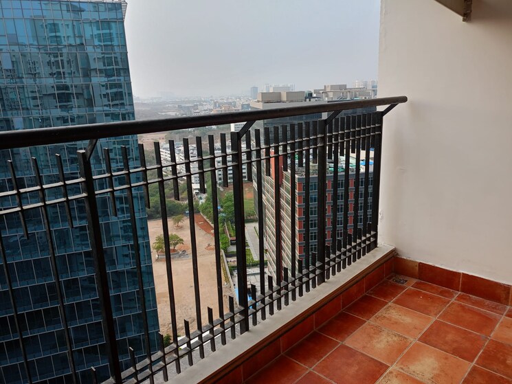 Balcony, prestige-high-fields 3.5 Bedroom 1993 Sq.Ft. Apartment In Gachibowli Hyderabad 8460404