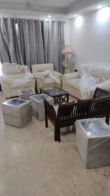 Living Room in 3 BHK Builder Floor at Hauz Khas – for Rent