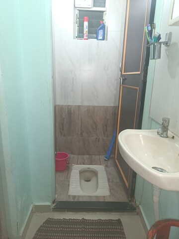 Bathroom in 1.5 BHK Apartment at Neha Corner, Dhankawadi – for Rent