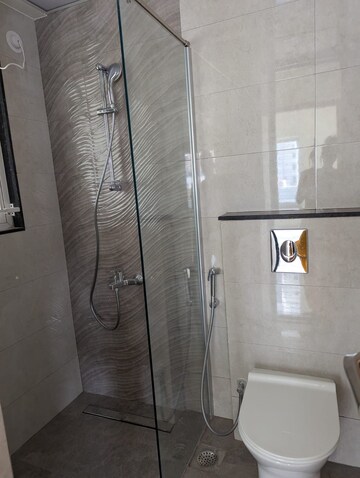 Bathroom in 3 BHK Apartment at Lohia Jain Ra Casa, Bavdhan – for Rent
