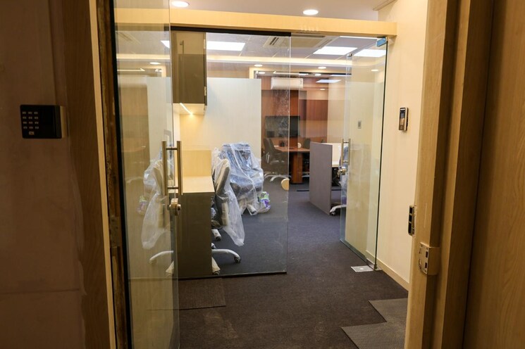 Floor Plan, skyblu-72-corp Commercial Office Space 886 Sq.Ft. In Sakinaka Mumbai 8460528