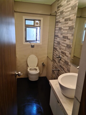 Bathroom in 2 BHK Apartment at Montreal Tower, Andheri West – for Rent