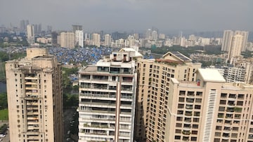 Living Room in 3 BHK Apartment at The Park Residency Andheri, Andheri West – for Rent