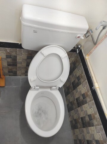 Bathroom in 1 BHK Apartment at Mhada Bombay Dyeing Mill, Wadala – for Rent