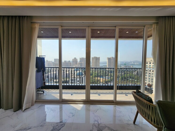 Living Room, the-view-powai 4 Bedroom 2900 Sq.Ft. Apartment In Powai Mumbai 8460849