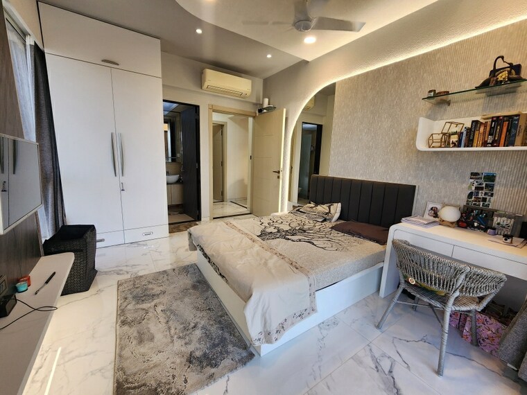 Bedroom, the-view-powai 4 Bedroom 2900 Sq.Ft. Apartment In Powai Mumbai 8460849