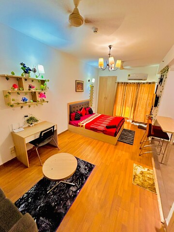 Building Lobby in 1 RK Apartment at Nimbus The Golden Palm, Sector 168 – for Rent