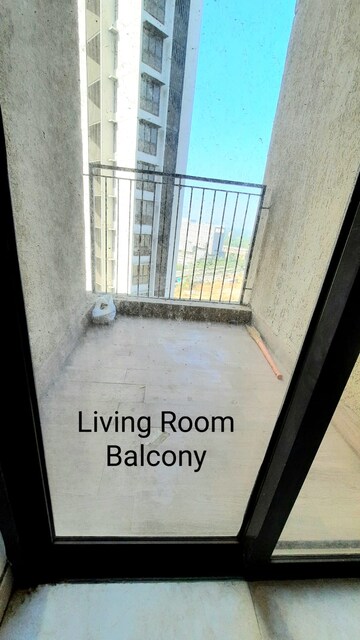 Balcony in 1.5 BHK Apartment at Lodha Lakeshore Greens, Dombivli East – for Sale