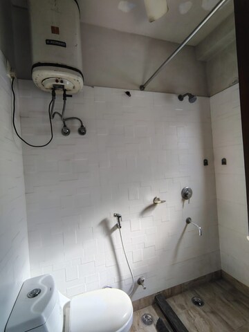 Bathroom in 2 BHK Builder Floor at Malviya Nagar – for Rent