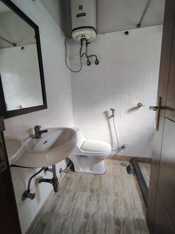 Bathroom in 2 BHK Builder Floor at Malviya Nagar – for Rent