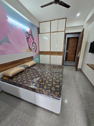 Bedroom in 1.5 BHK Builder Floor at Sector 56 – for Rent