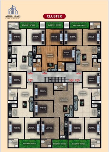 Balcony in 2 BHK Builder Floor at Sector 16c Greater Noida – for Sale