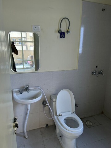 Bathroom in 2 BHK Apartment at Pyramid Fusion Homes, Sector 70a – for Rent