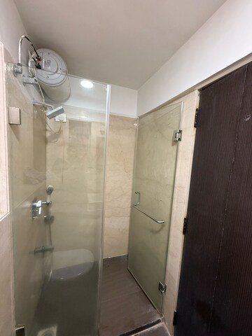 Bathroom in 2.5 BHK Apartment at Gundecha Symphony, Andheri West – for Rent
