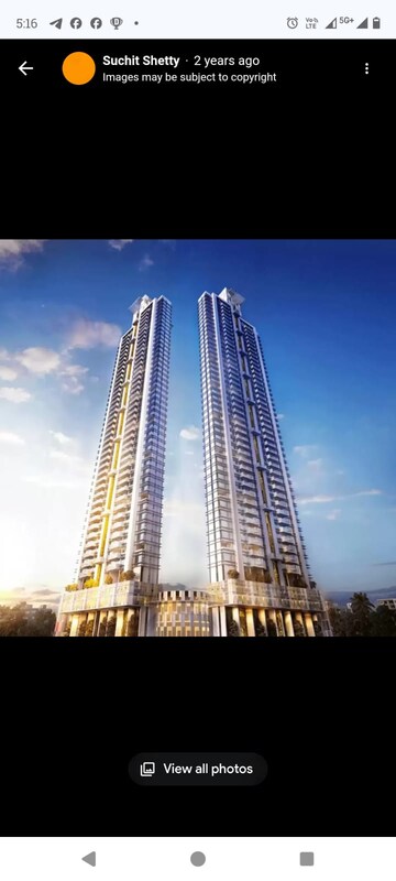 Living Room in 2 BHK Apartment at Chandak Greenairy, Borivali East – for Sale