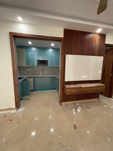 Living Room in 3 BHK Builder Floor at Chattarpur – for Sale