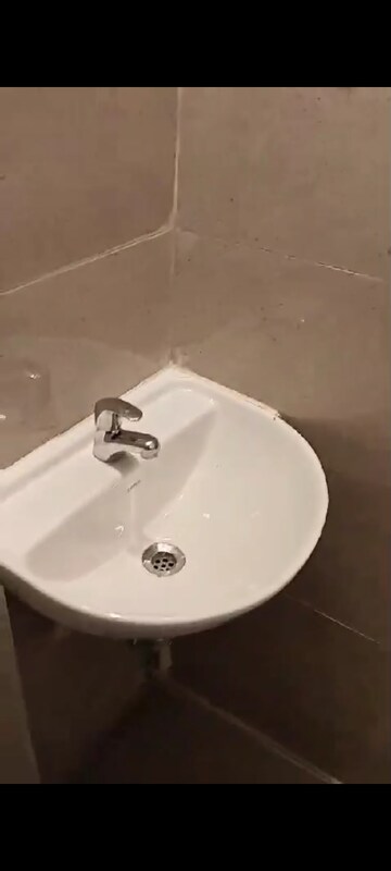 Bathroom in 2 BHK Apartment at Shilp Ananta, Shela – for Rent