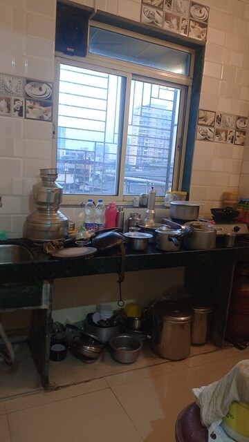 Kitchen in 1 BHK Apartment at Dombivli West – for Rent