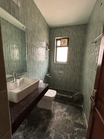 Bathroom in 3 BHK Builder Floor at East Of Kailash – for Rent