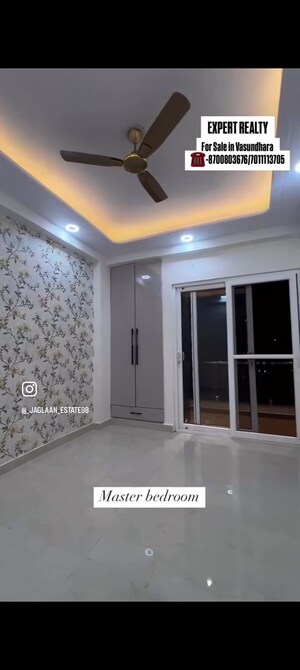 Master Bedroom in 4 BHK Builder Floor at Vasundhara Sector 5 – for Sale