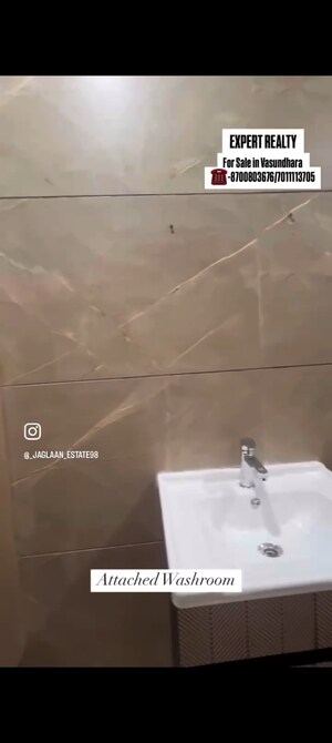 Floor Plan in 4 BHK Builder Floor at Vasundhara Sector 5 – for Sale