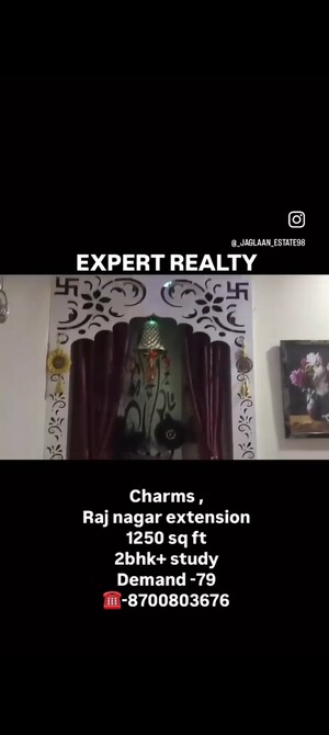 Master Plan in 2.5 BHK Apartment at Charms Castle, Raj Nagar Extension – for Sale