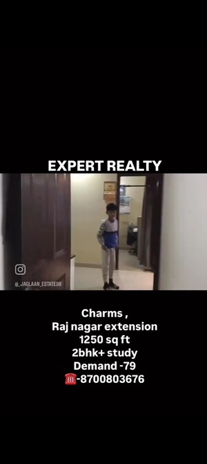 Master Plan in 2.5 BHK Apartment at Charms Castle, Raj Nagar Extension – for Sale