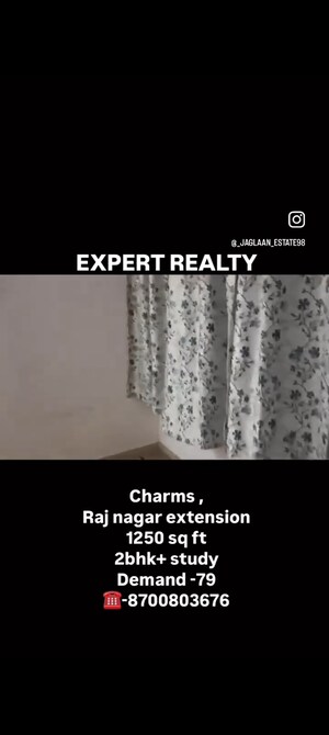 Master Plan in 2.5 BHK Apartment at Charms Castle, Raj Nagar Extension – for Sale