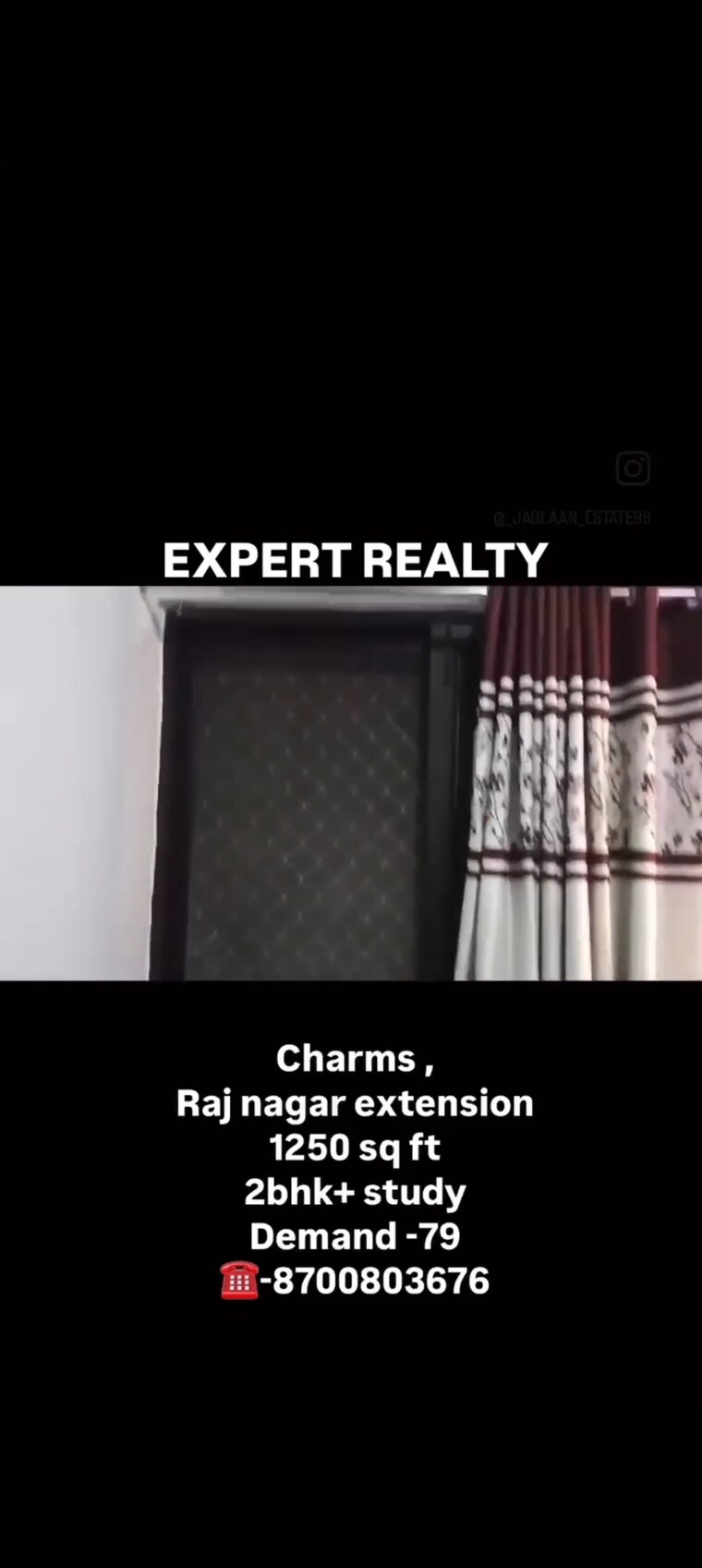 Master Bedroom, charms-castle 2.5 Bedroom 1250 Sq.Ft. Apartment In Raj Nagar Extension Ghaziabad 8461356